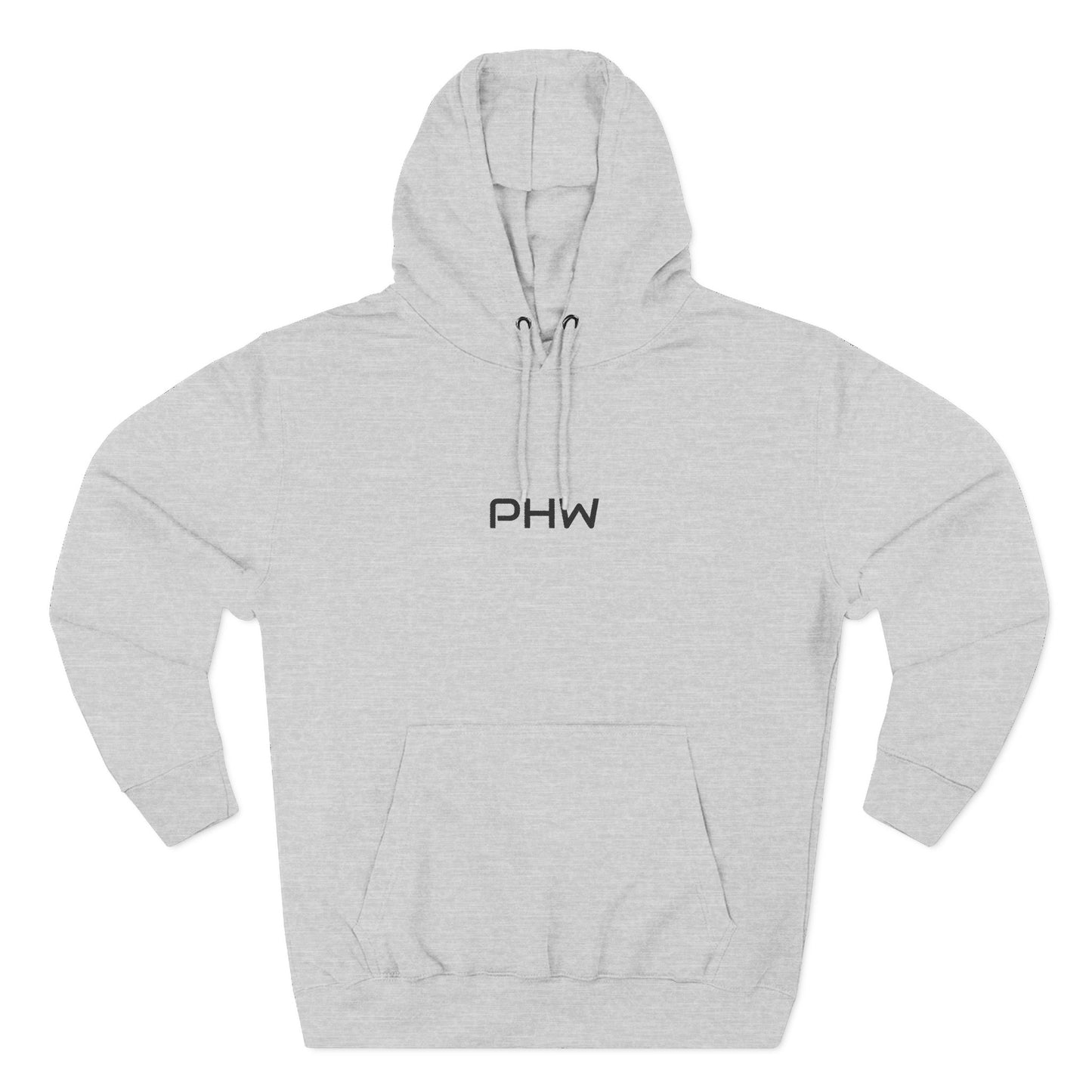 Embroidery Three-Panel Fleece Hoodie