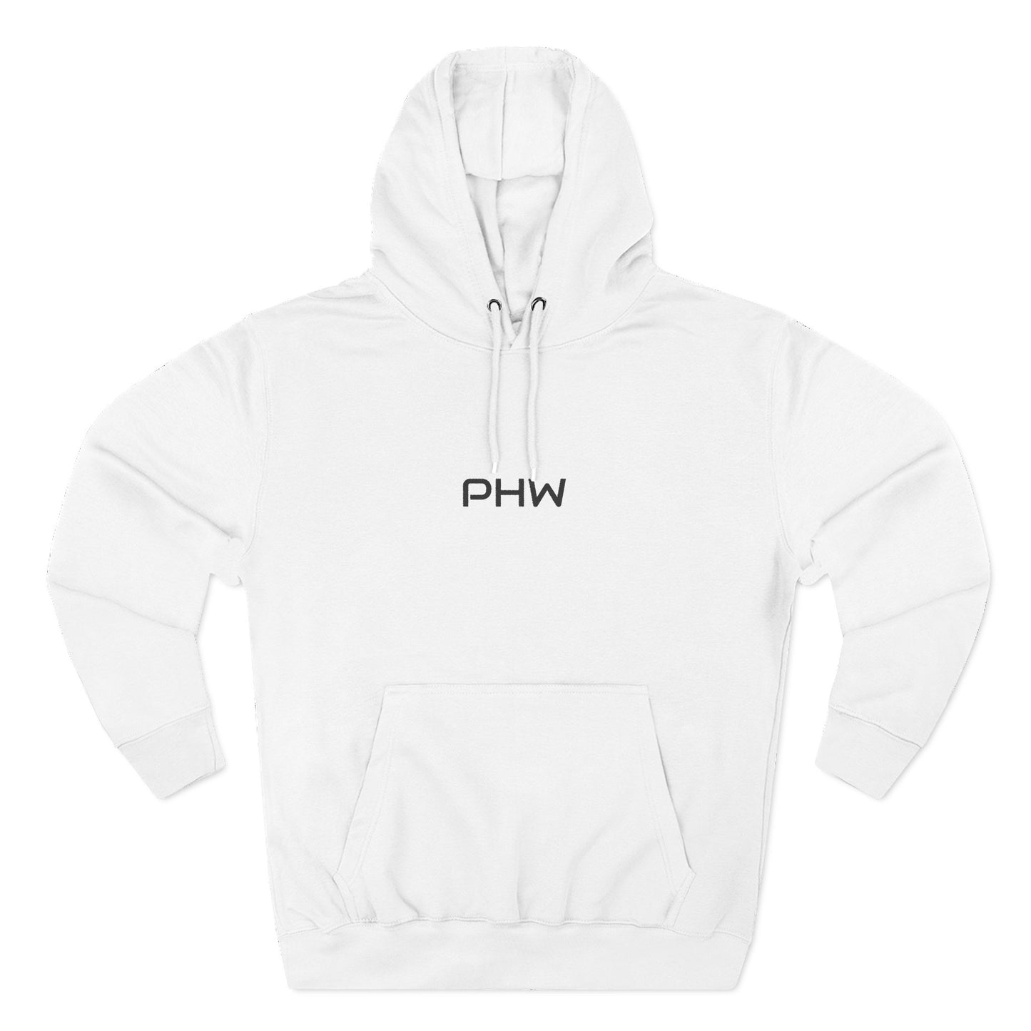 Three-Panel Fleece Hoodie
