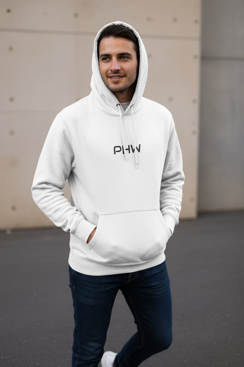 Embroidery Three-Panel Fleece Hoodie