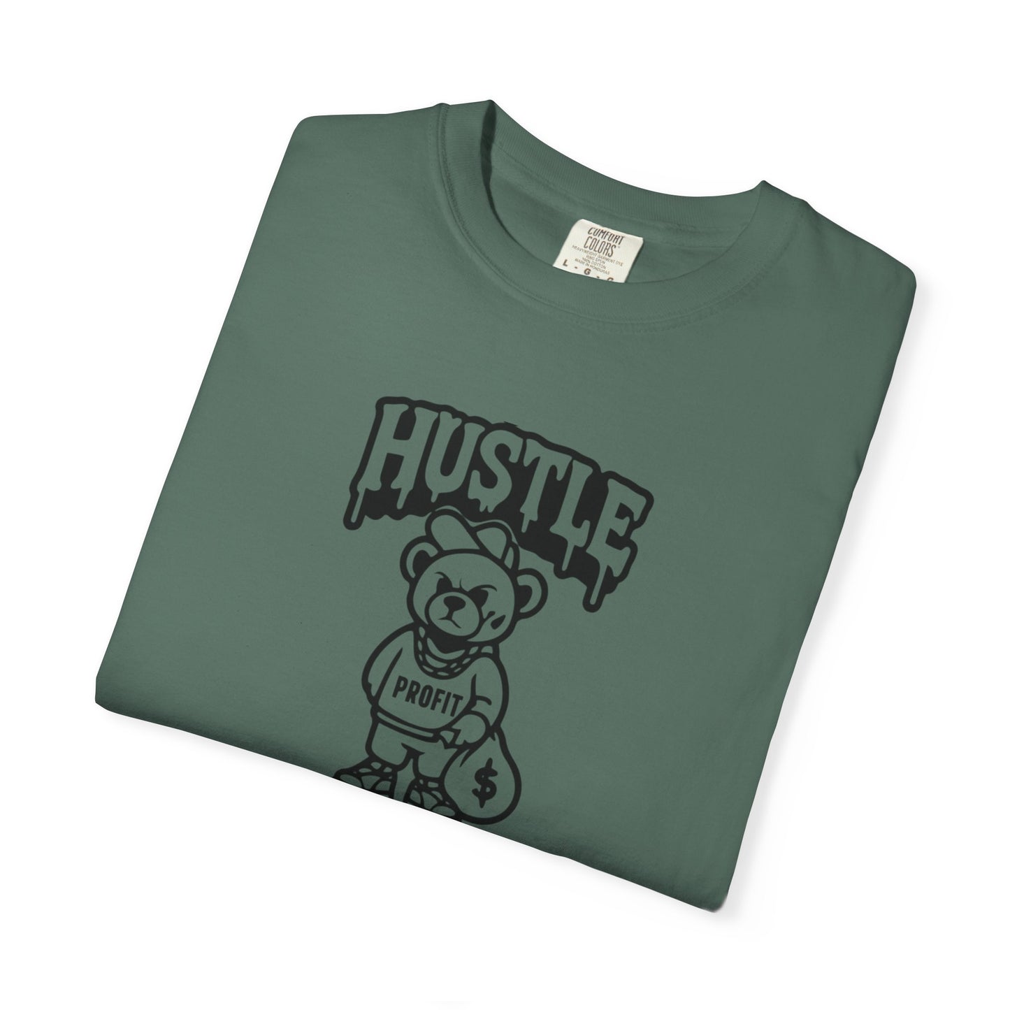 Profit hustle bear tee