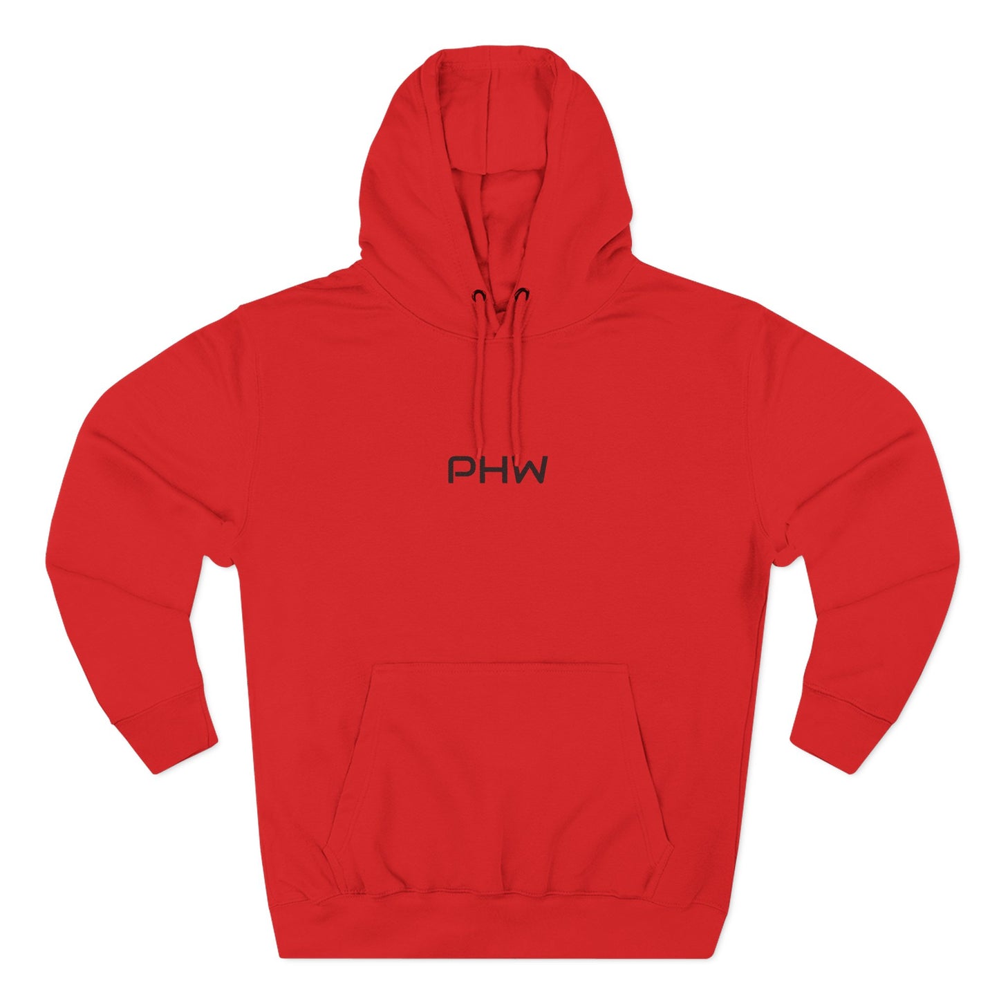 Embroidery Three-Panel Fleece Hoodie