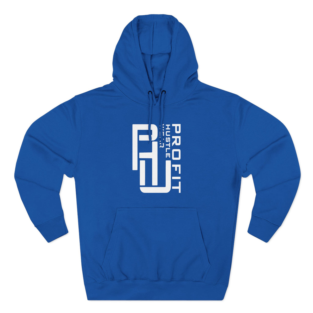 Three-Panel Fleece Hoodie