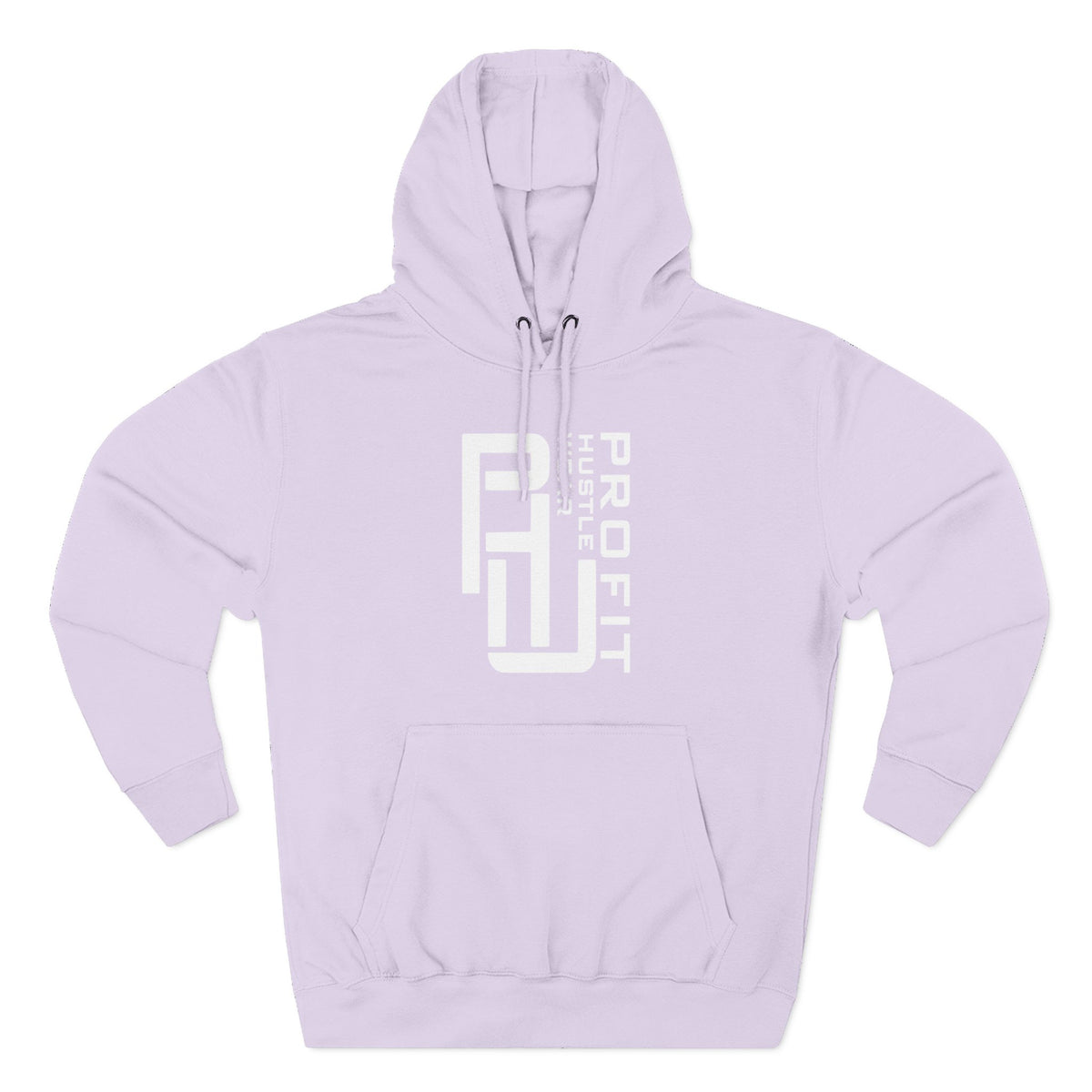 Three-Panel Fleece Hoodie
